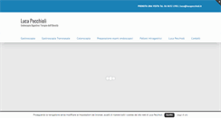 Desktop Screenshot of lucapecchioli.it